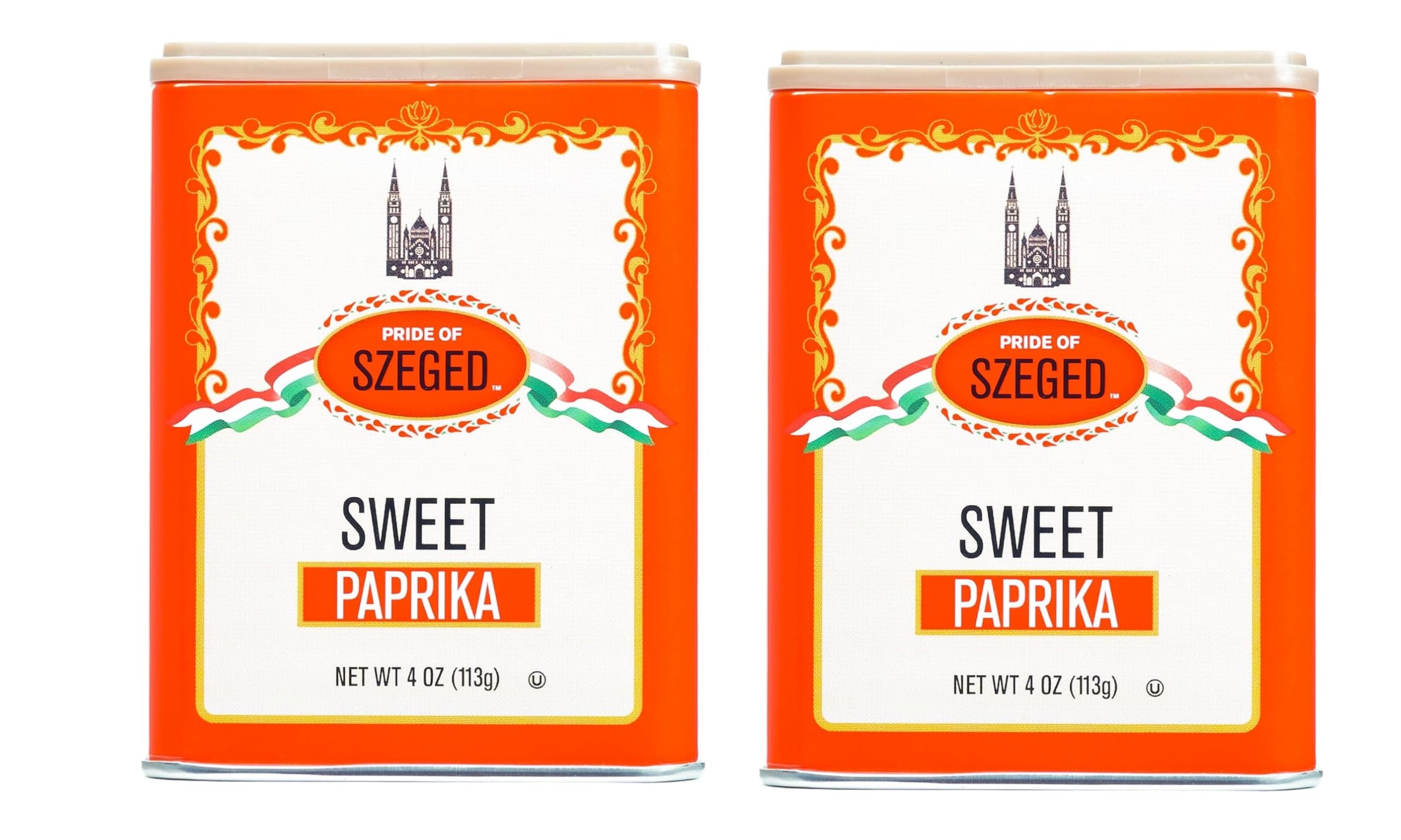 Pride Of Szeged front packaging showing two 4oz jars and brand clarity for pantry convenience