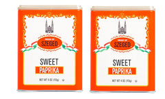 Pride Of Szeged front packaging showing two 4oz jars and brand clarity for pantry convenience