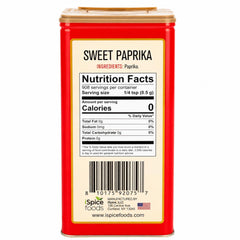 Pride Of Szeged fine grind paprika close-up highlighting vibrant red color