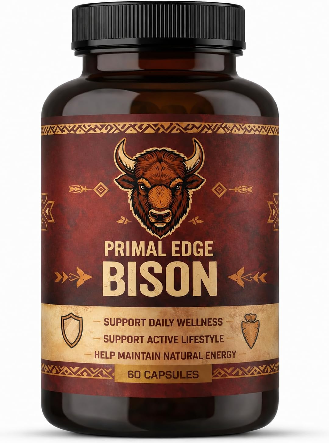 Primal Edge Biso front packaging showing bottle and label for easy identification