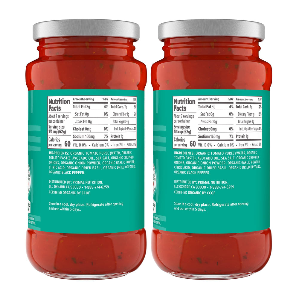 Primal Kitchen sauce texture close-up showing rich tomato puree and avocado oil for authentic taste