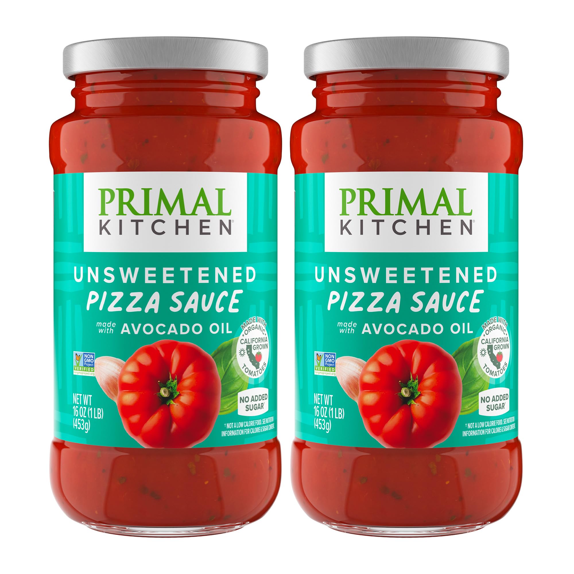 Primal Kitchen front packaging two-pack showing label and certifications for pantry convenience