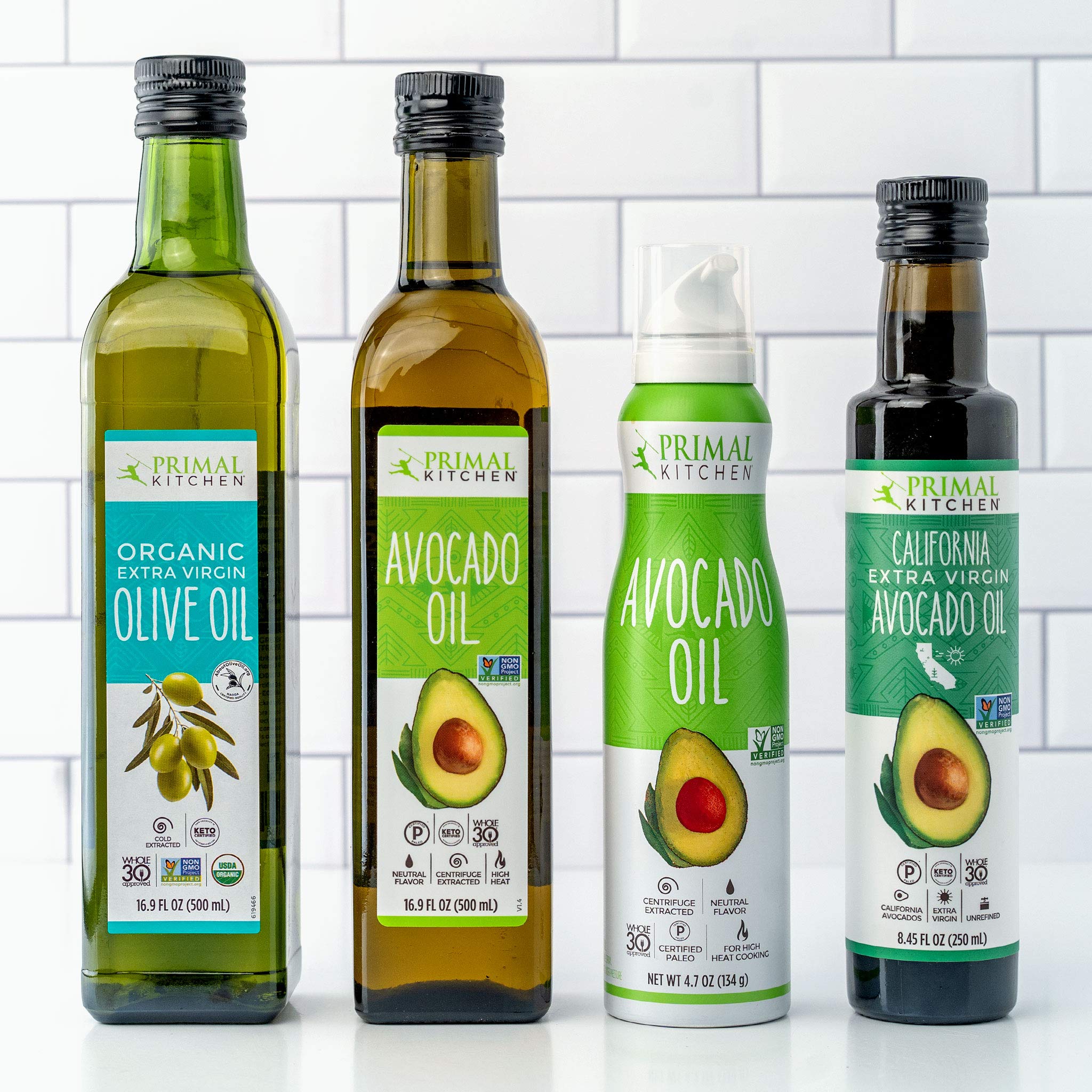 Primal Kitchen oil in skillet searing vegetables for high-heat cooking benefit