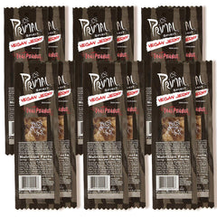 Primal Spirit front packaging showing Thai Peanut flavor and 10g protein benefit