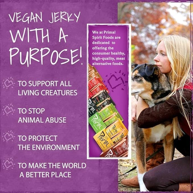 Primal Spirit Foods opened pack with all 24 pouches visible, clear assortment