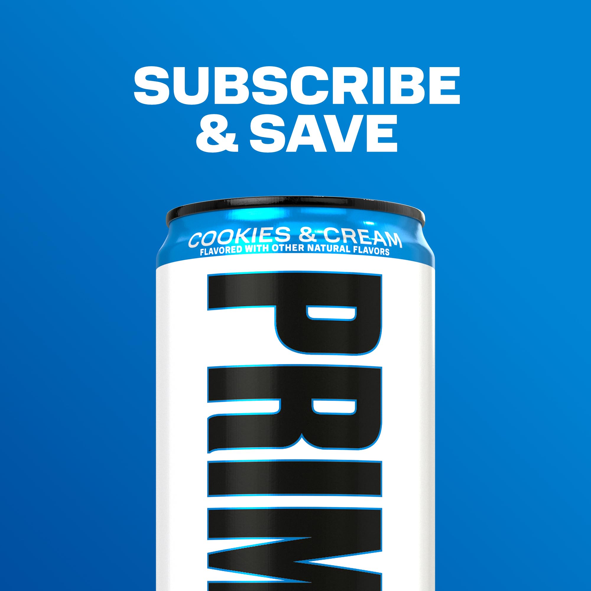 PRIME HYDRATION held in hand showing 11 fl oz size and easy portion control
