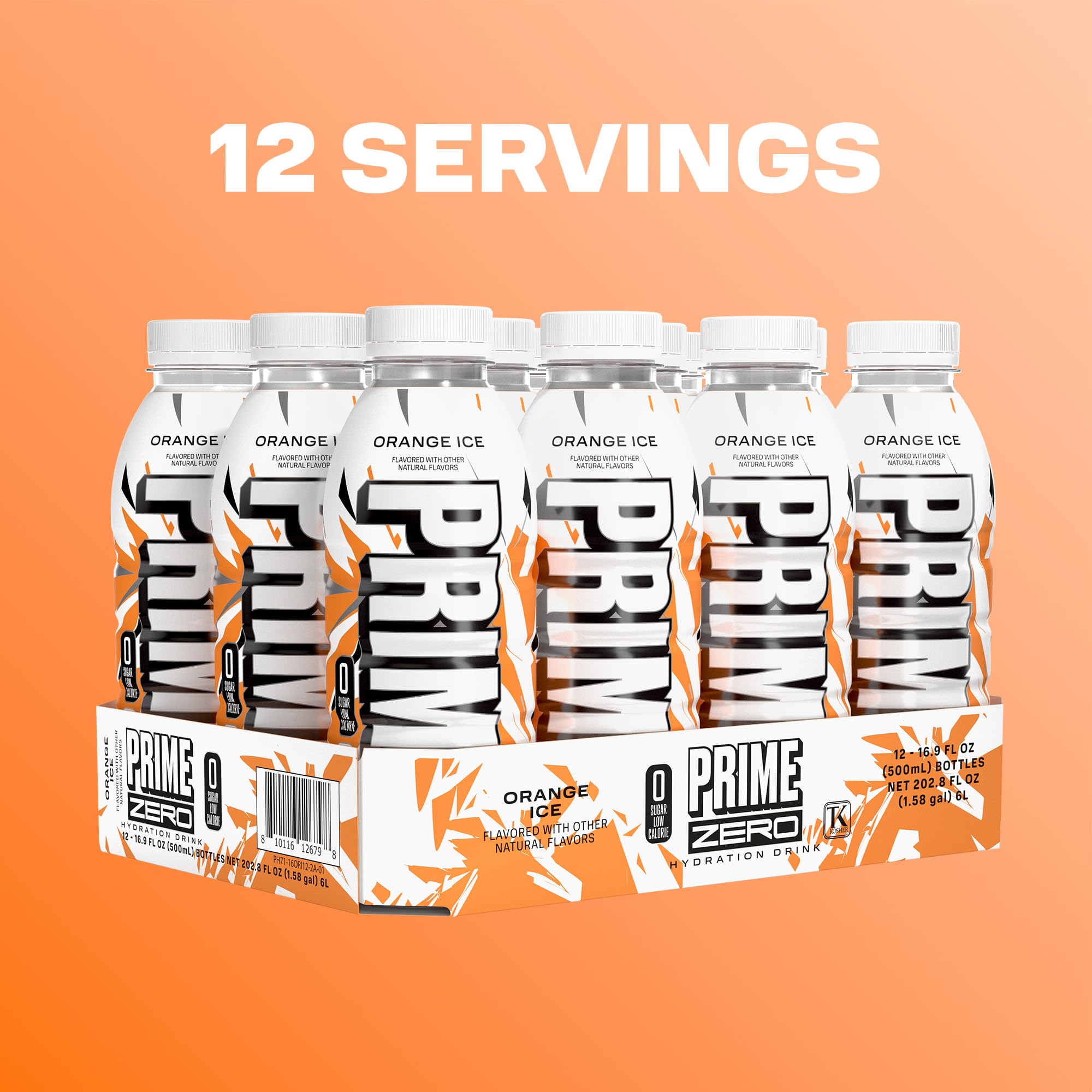 PRIME HYDRATION 12-pack box staged for storage convenience and value