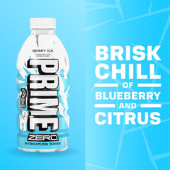 PRIME HYDRATION bottle front Cherry Ice emphasizing bold flavor and hydration benefit