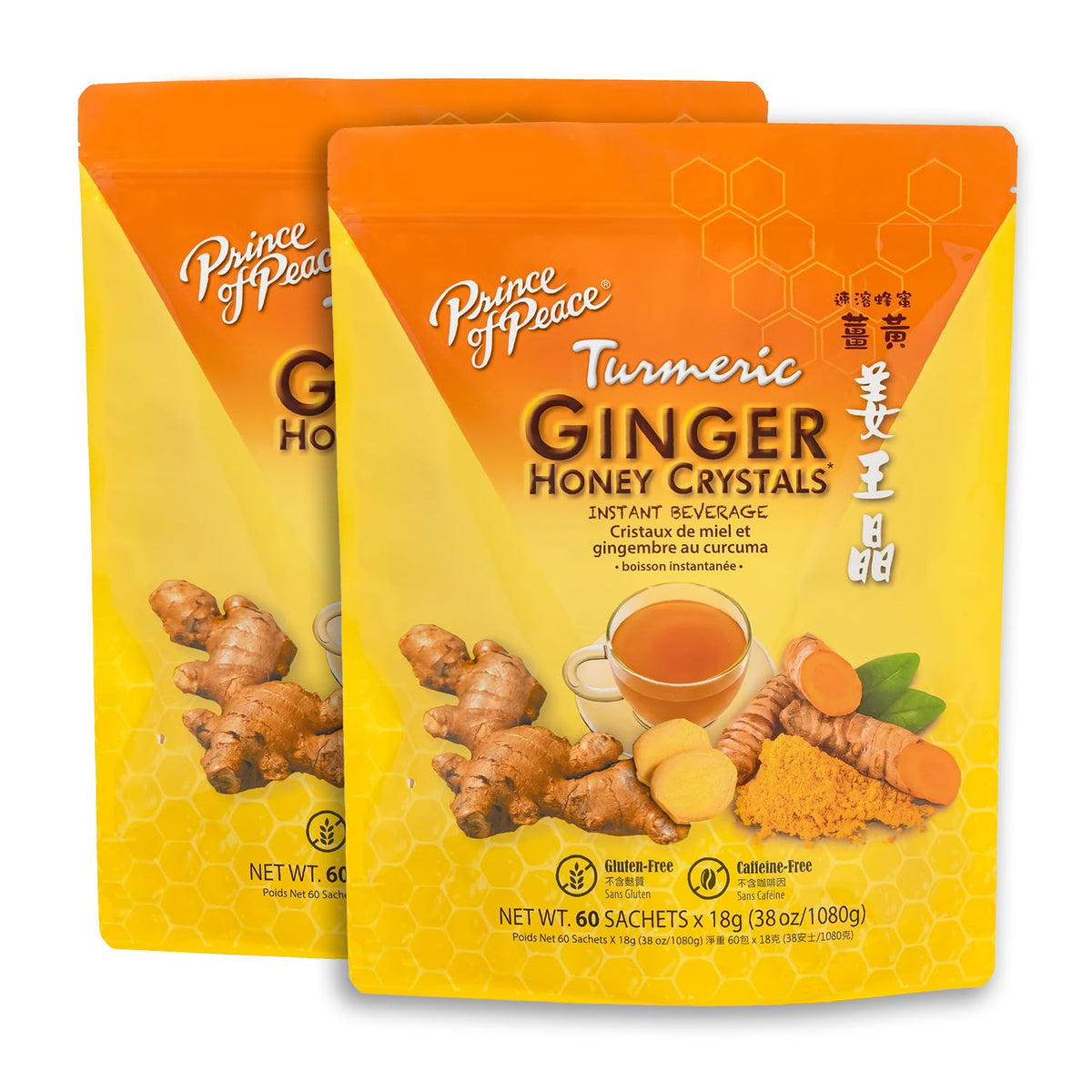 Prince of Peace front packaging showing box and branding with easy brewing benefit