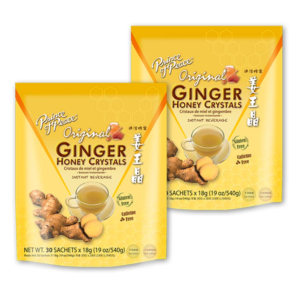 Prince of Peace front packaging showing two packs and product benefits