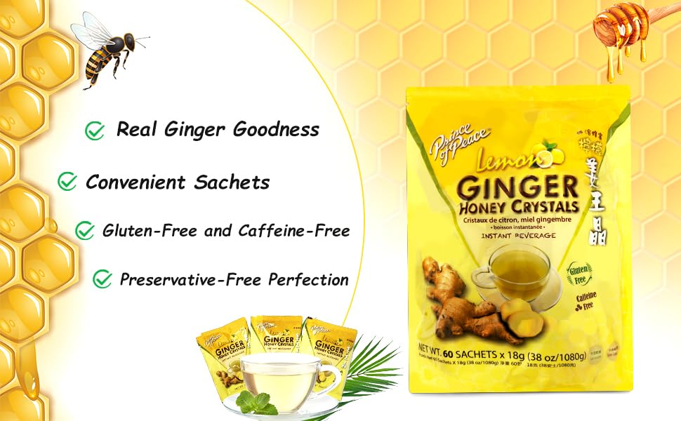 Prince Of Peace sachet close-up highlighting single-serve freshness and easy use