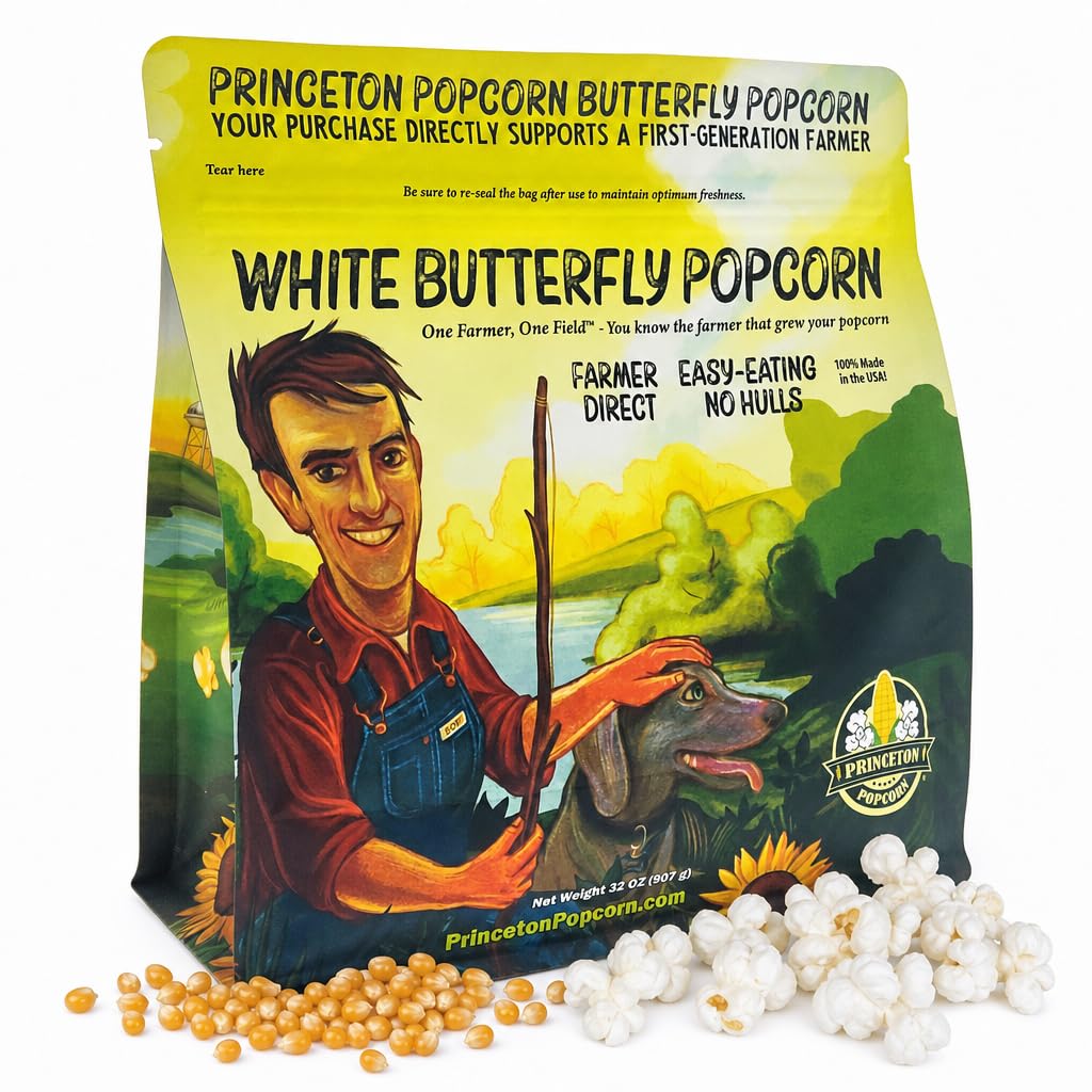 Princeton Popcorn front package showing brand and 2 lb size for clear purchase decision