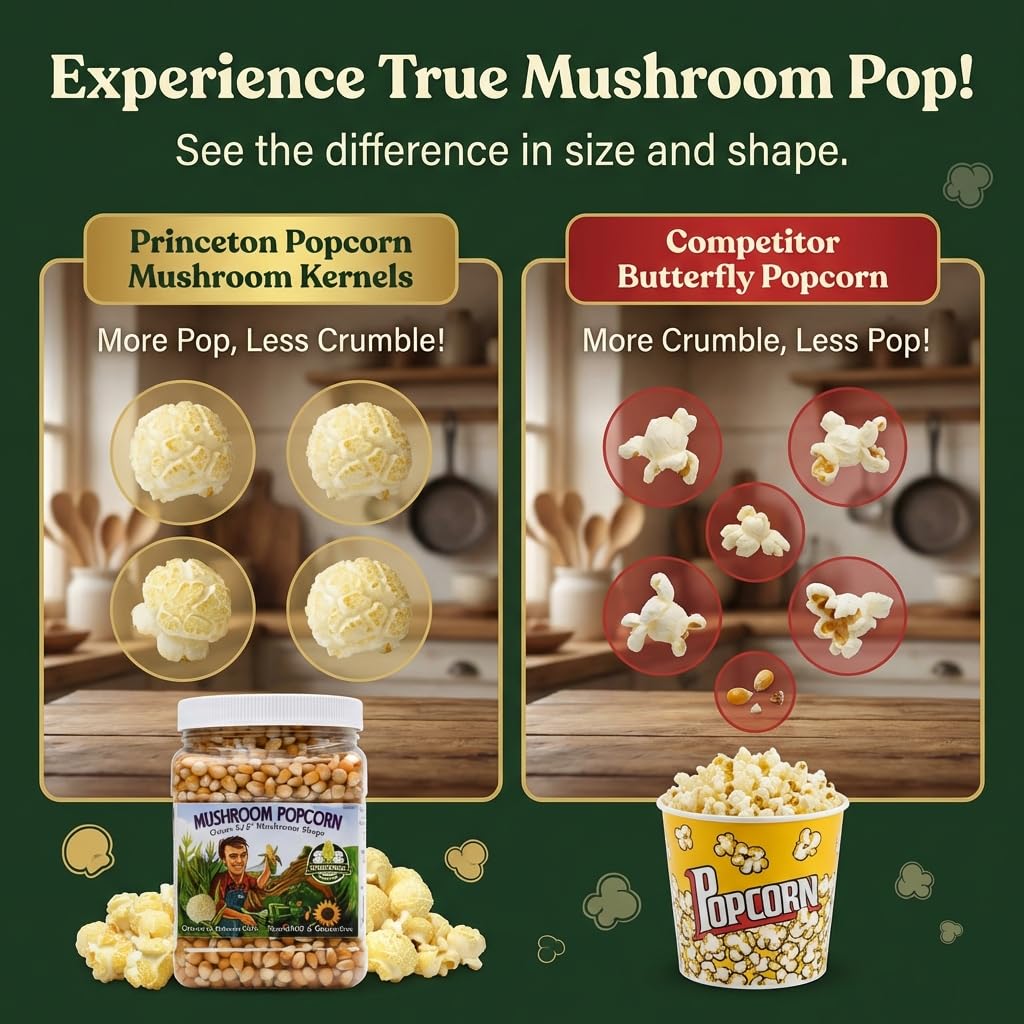 Princeton Popcorn stovetop popper in action for consistent popping