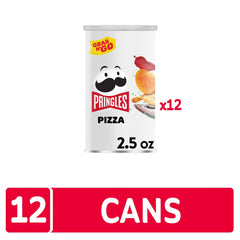 Pringles Pizza seasoning detail showing herbs and cheese appeal