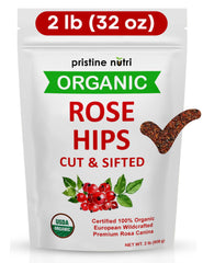 pristine nutri front packaging showing 2 lb bag and organic label, highlights value