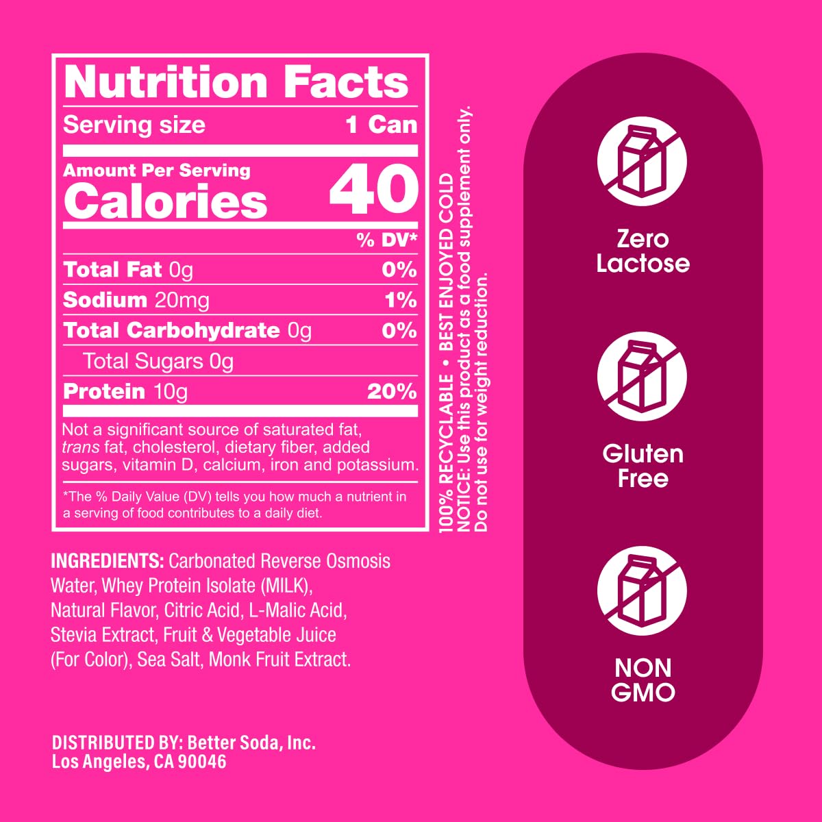 proda after workout on table showing quick protein recovery benefit