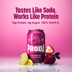 proda close-up bubbles highlighting fizz and refreshing texture