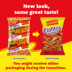 Prodiana Diana open bag with visible kernels ready to snack for convenience