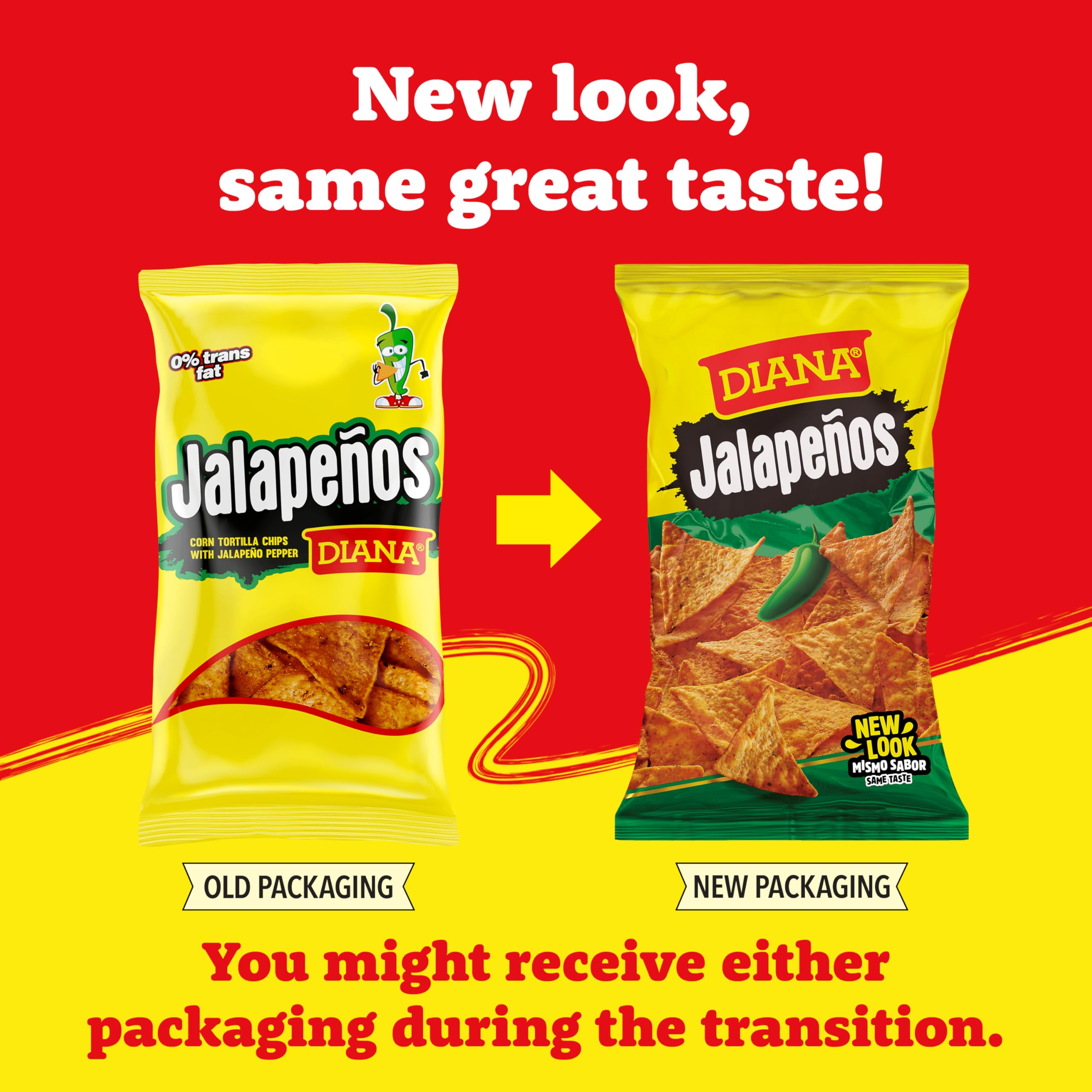 Prodiana Diana open bag with chips ready to serve for convenience