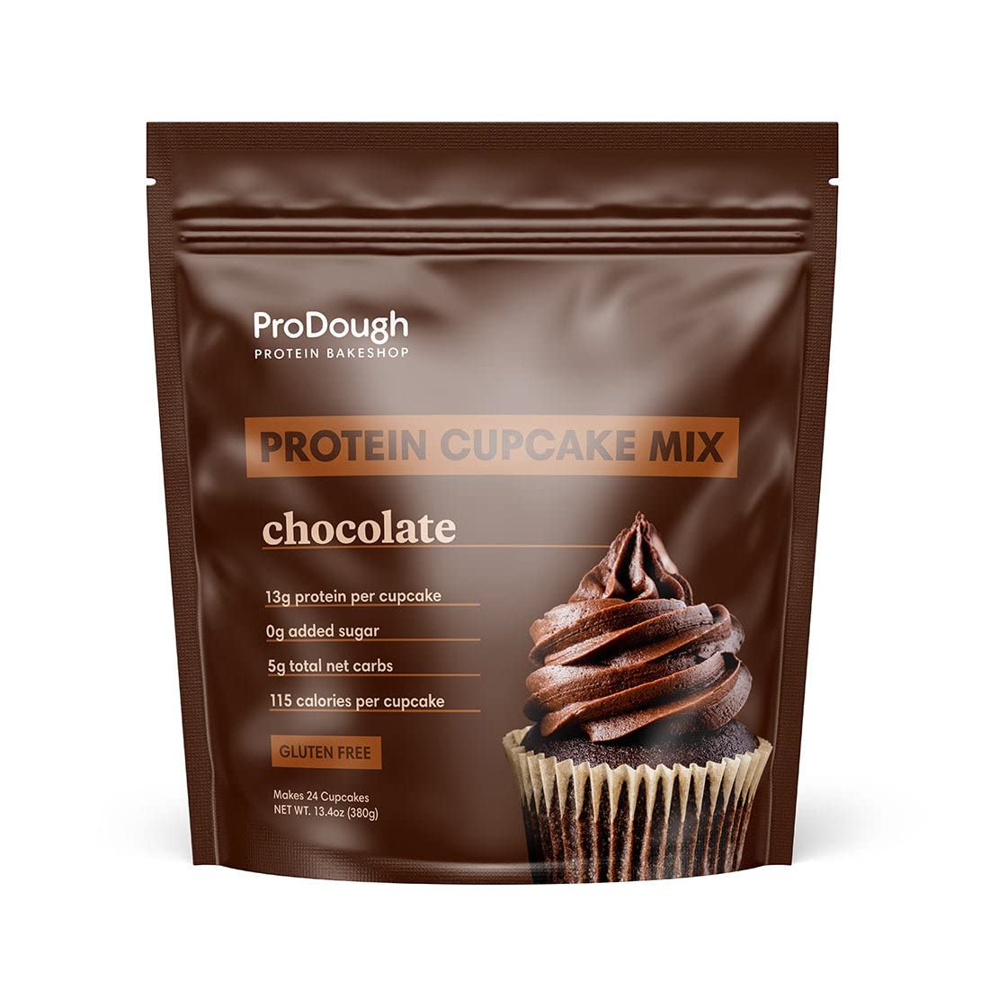 ProDough front packaging showing chocolate mix and keto benefit