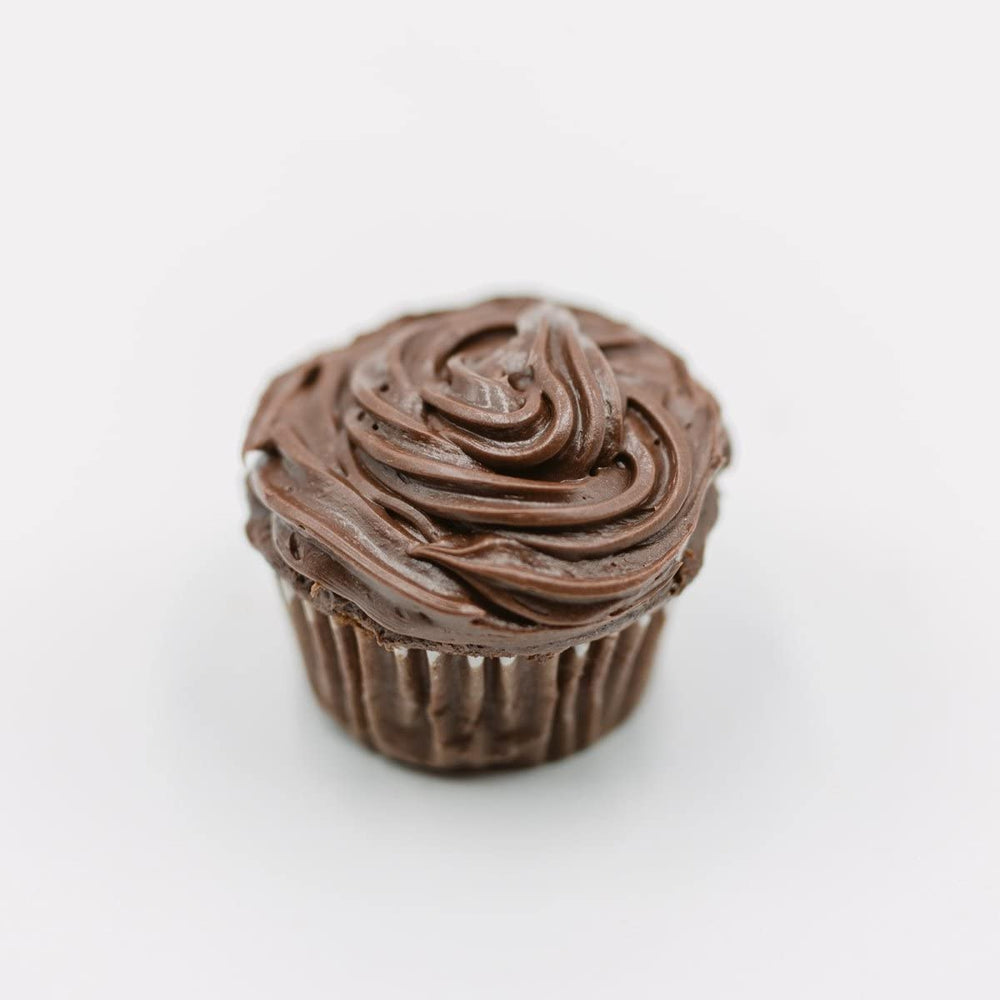 ProDough cupcakes on table in lifestyle setting for healthy dessert appeal