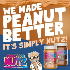 Professor Nutz texture closeup highlighting smooth spreadable consistency