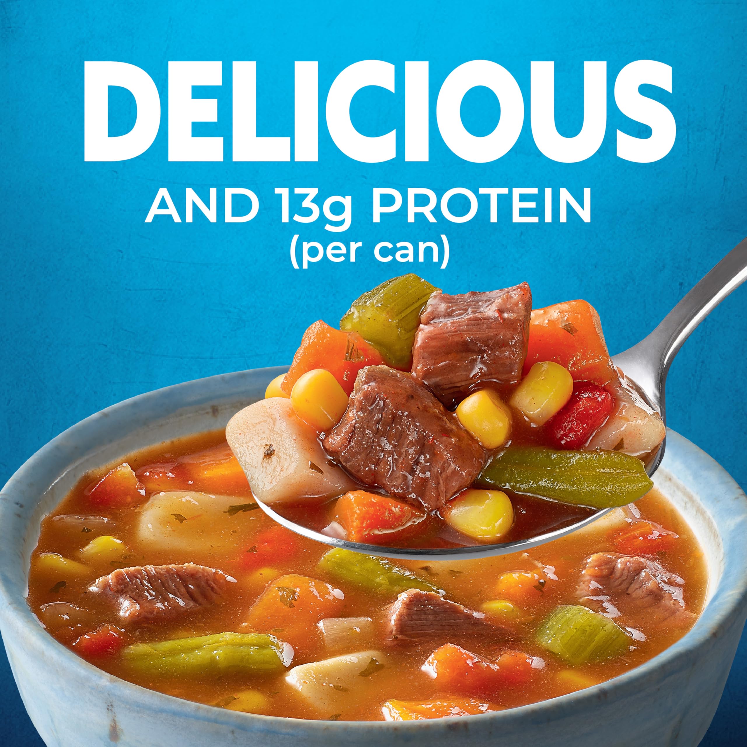 Close-up of Progresso easy pull-top can lid for quick opening - convenient and tool-free