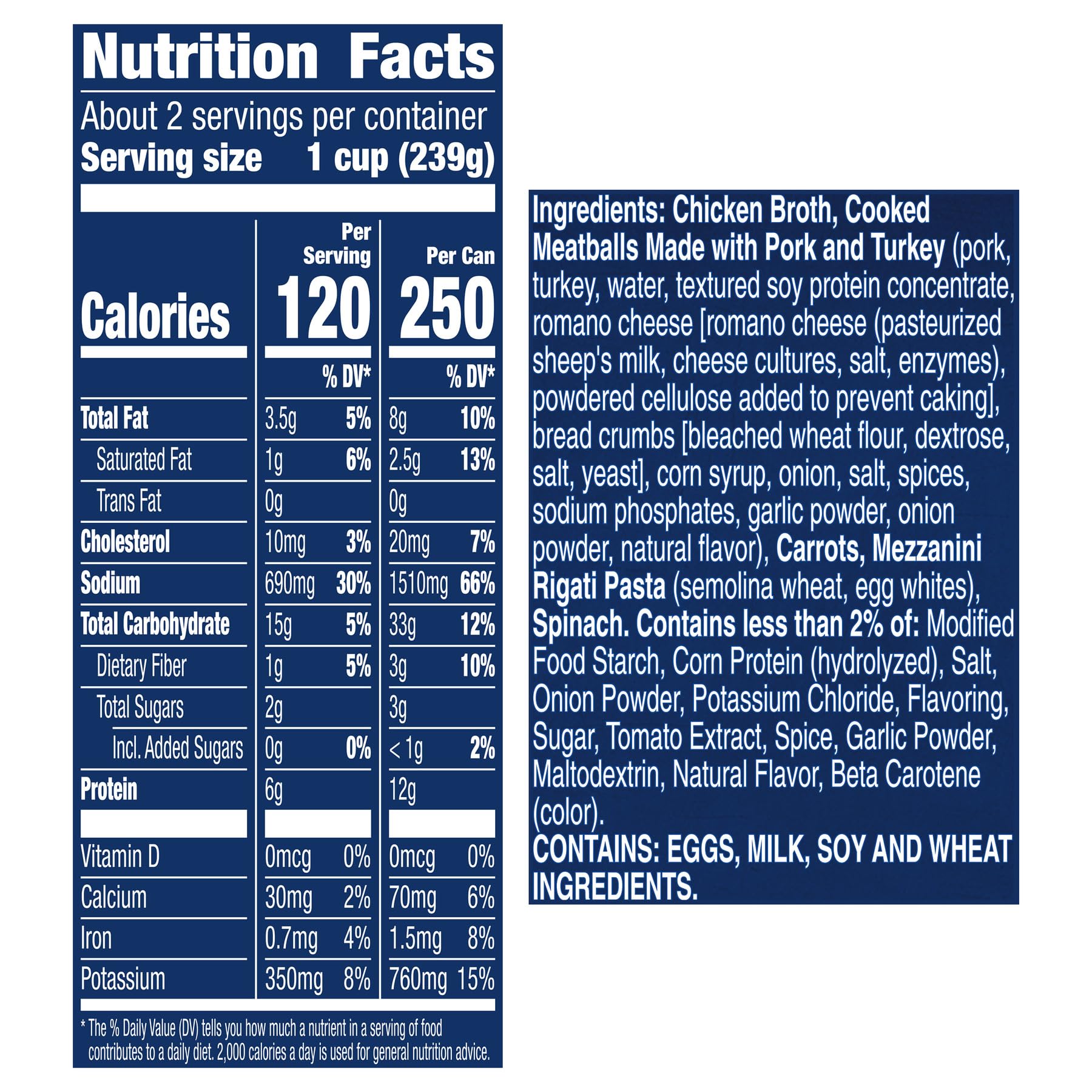 Progresso stacked cans in pantry demonstrating bulk convenience and storage