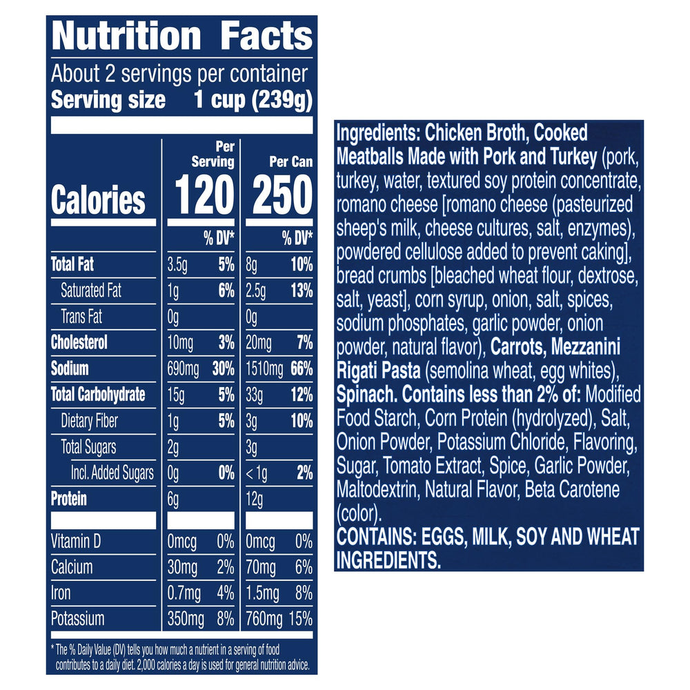 Progresso stacked cans in pantry demonstrating bulk convenience and storage