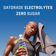 Propel berry pouring into glass to show clear liquid and convenient hydration