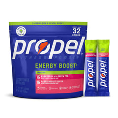 Propel pouch front view showing branding and zero sugar benefit