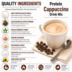ProtiFit powder texture spoon view highlighting fine mixability and creamy finish