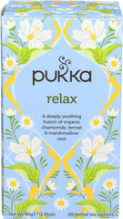 Pukka front packaging showing box and brand for easy identification and choice