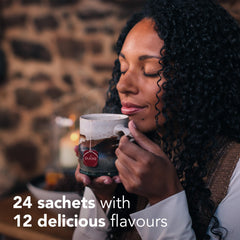 Pukka ingredients label detail highlighting organic sourcing transparency