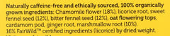 Pukka ingredients spread with chamomile and fennel highlighting organic sourcing