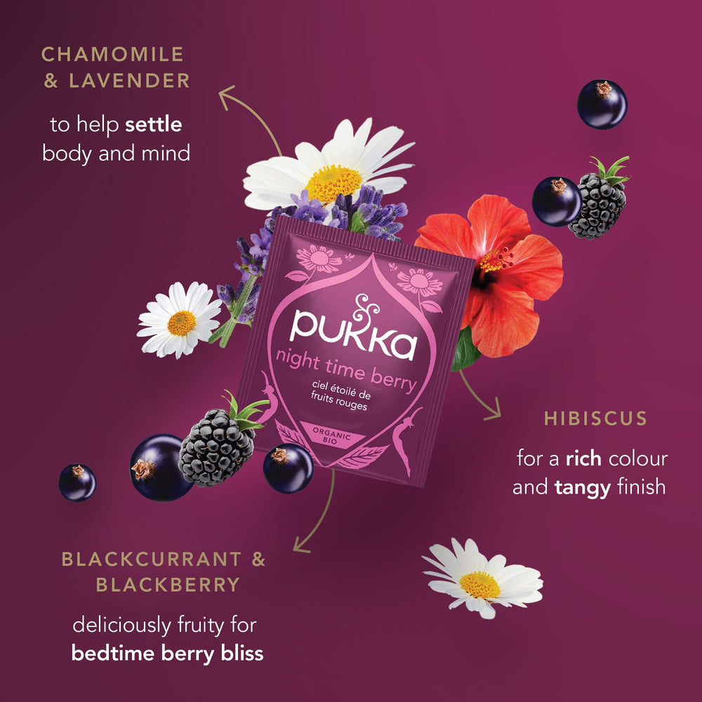 Pukka sachet with FSC label preserving freshness and sustainability