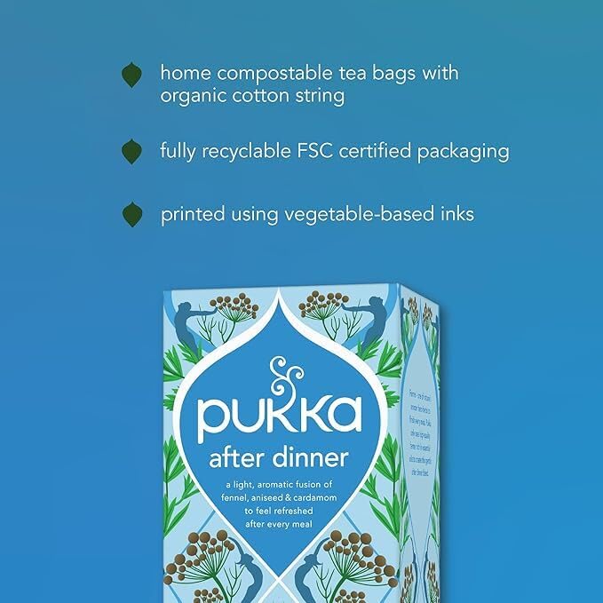 Pukka steeping with timer illustrating up to 15 minutes infusion control