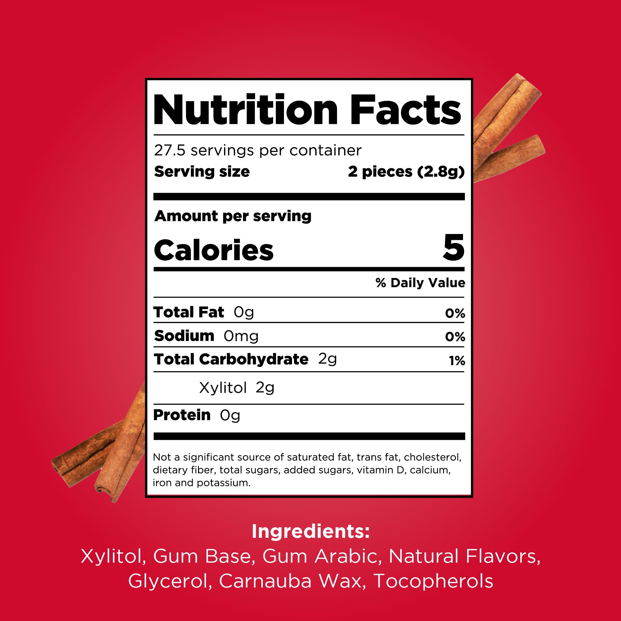PUR Gum cinnamon pack in a commuter bag showing on-the-go flavor and handy storage
