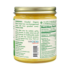 Pure Indian Foods spoon scooping ghee highlighting creamy consistency