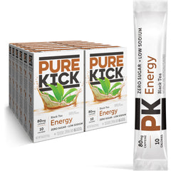 PURE KICK front packaging showing 12 boxes and clear product count, convenient storage benefit