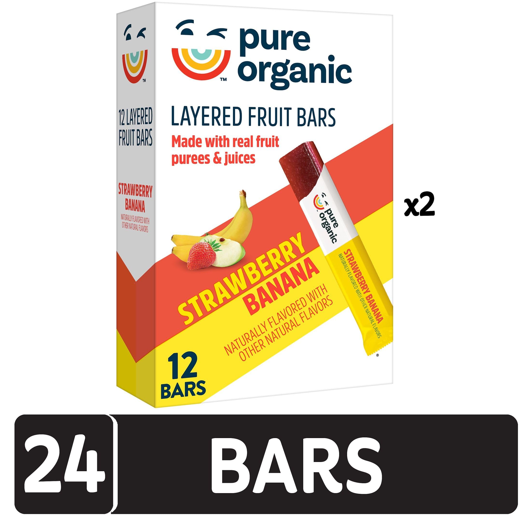 Pure Organic individually wrapped bar ready for grab-and-go convenience