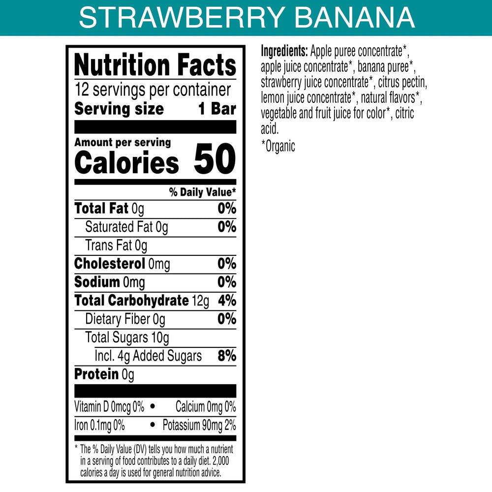 Pure Organic bar in hand for scale and easy snack portion visual