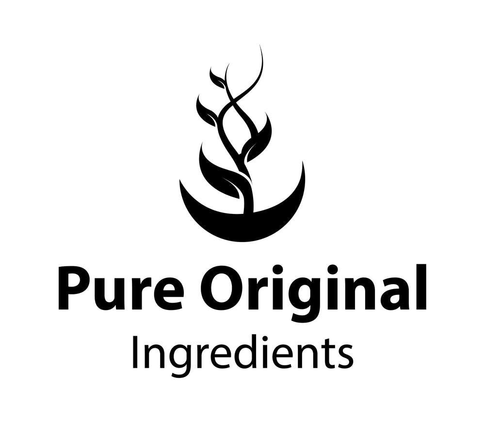 PURE ORIGINAL INGREDIENTS 2 lb bag beside kitchen scale demonstrating quantity
