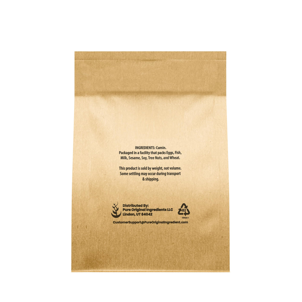 PURE Original Ingredients close-up of ground cumin texture enhancing aroma