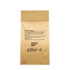 PURE ORIGINAL INGREDIENTS close-up of fine gum arabic powder highlighting smooth texture for easy dispersal and mixing