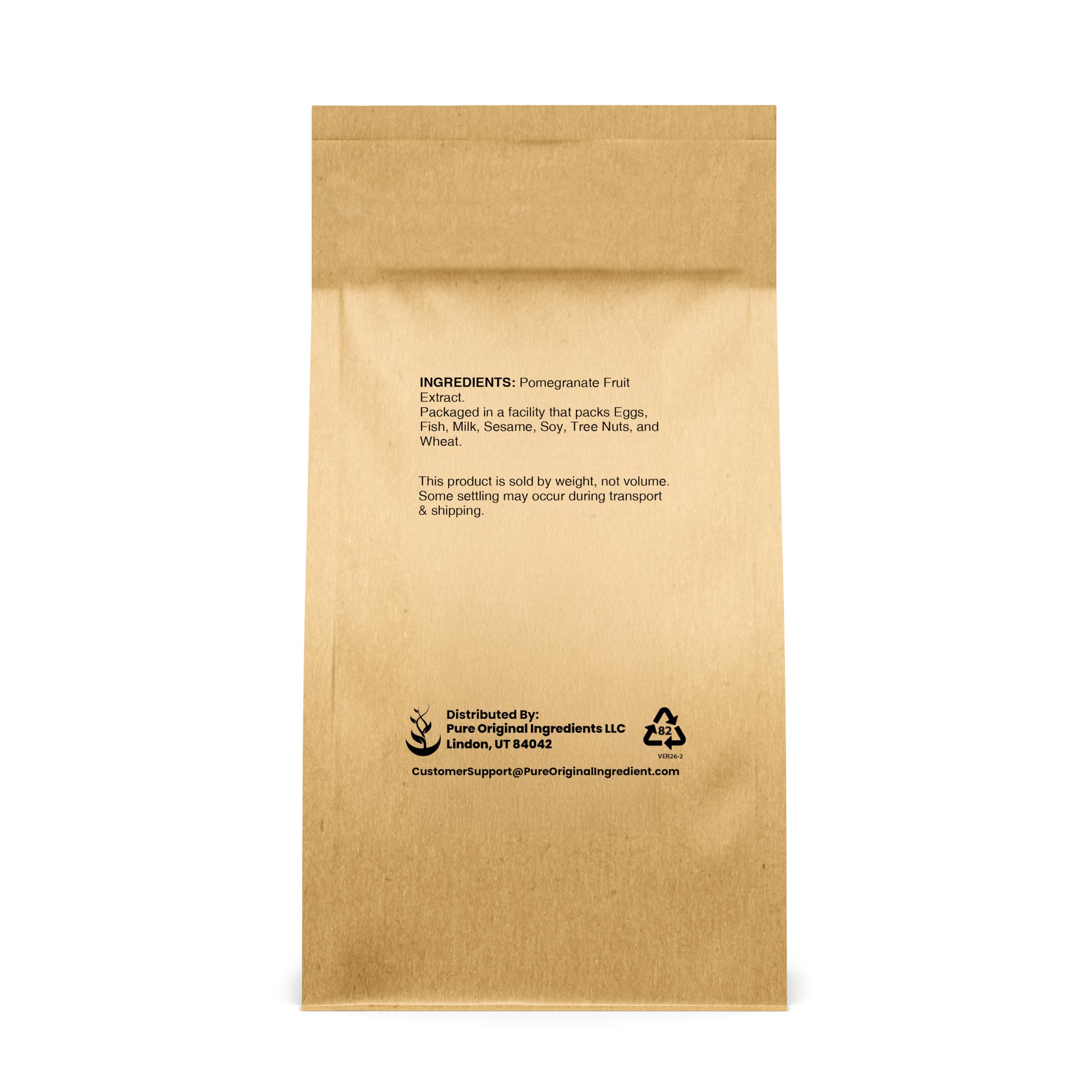 PURE ORIGINAL INGREDIENTS powder close-up texture showing fine grind and easy mixing benefit