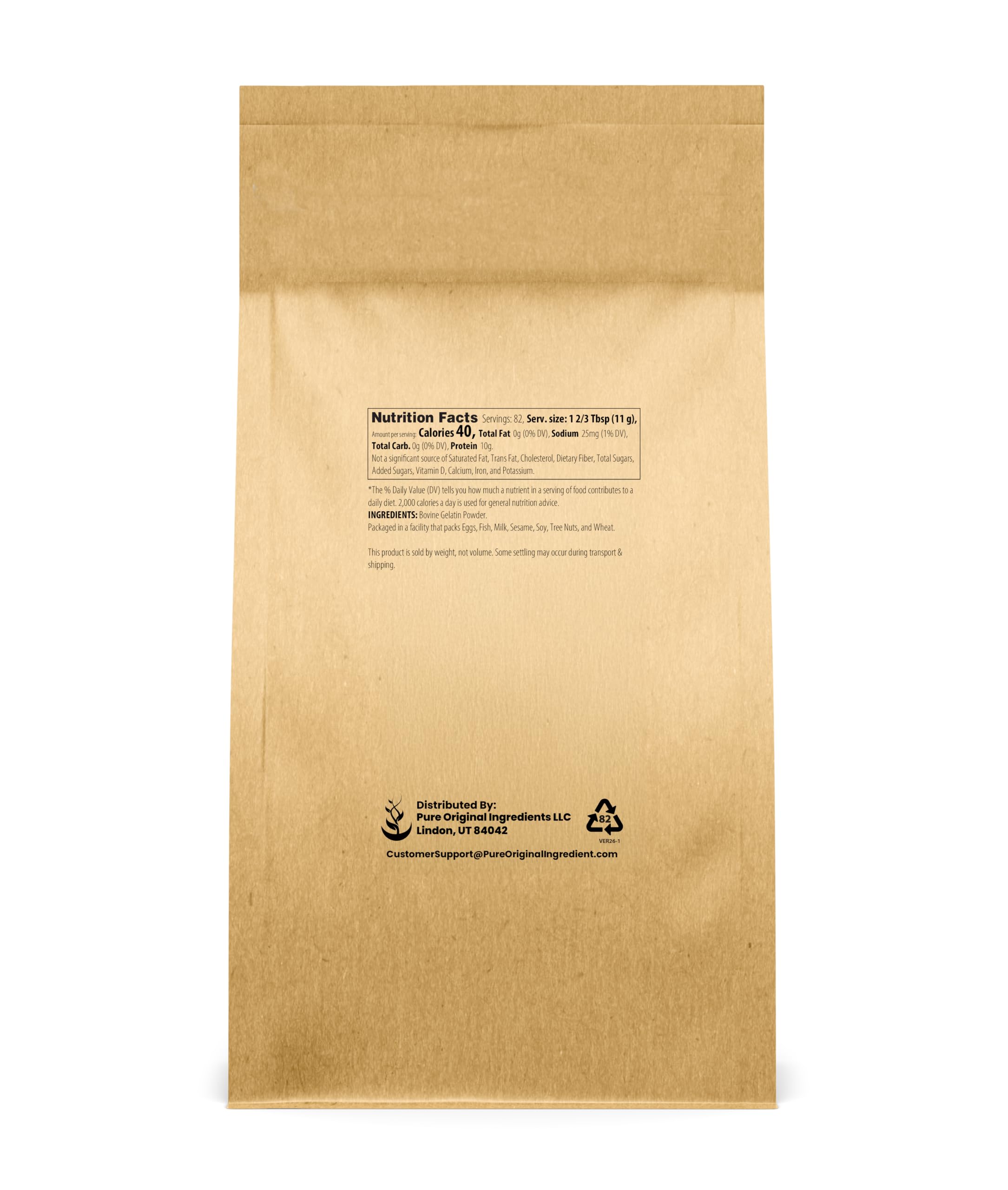PURE ORIGINAL INGREDIENTS powder close-up texture for smooth dissolving