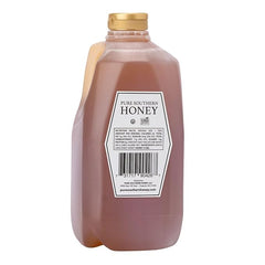 Pure Southern Honey close-up of honey and comb preserving natural texture