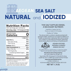 Purelife close-up of fine-grain texture highlighting smooth dissolve and even seasoning