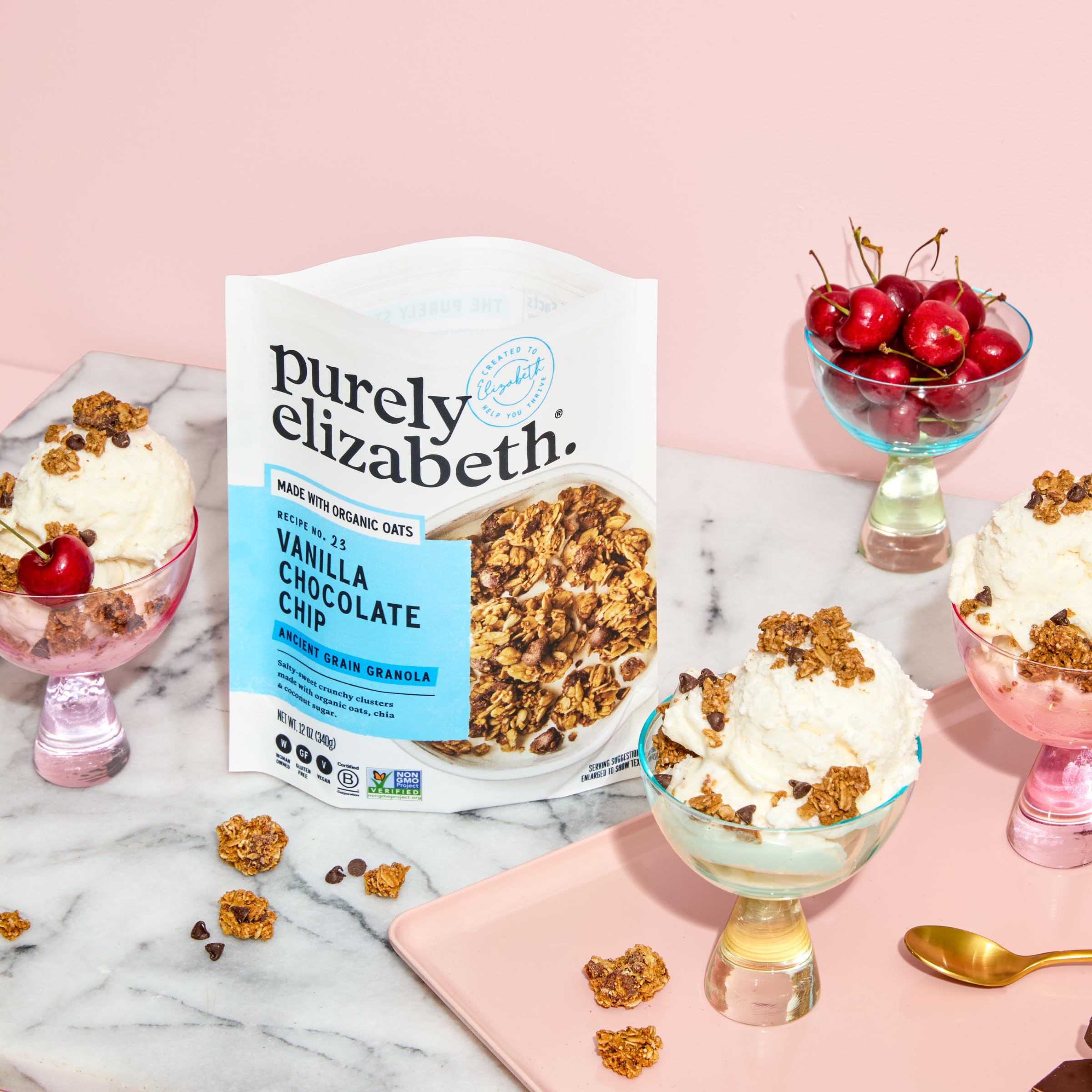 purely elizabeth ingredients flatlay amaranth quinoa chia highlights superfoods benefit for nutrient density